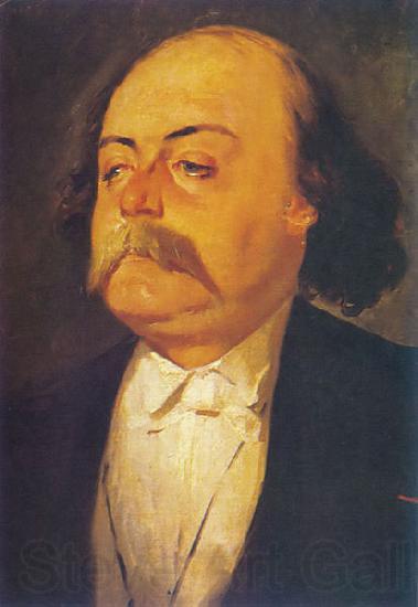 Pierre Francois Eugene Giraud Gustave Flaubert vers France oil painting art